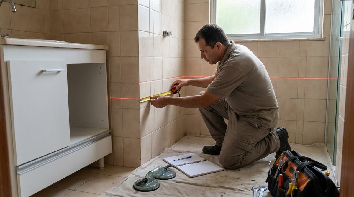 Projeto de box sob medida em Jundiaí‑SP
